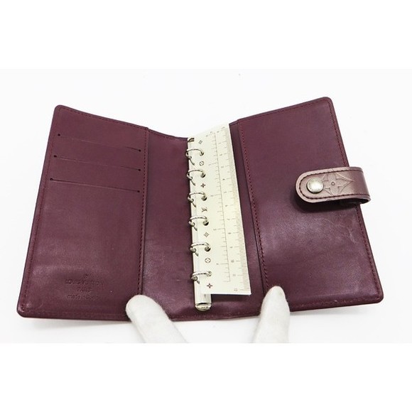 Louis Vuitton Purple Matte Violet Monogram PM Agenda - Picture 1 of 3